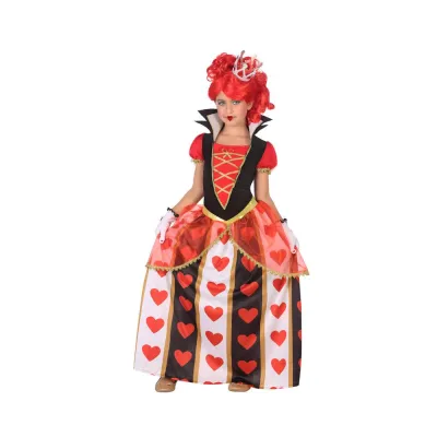 Disfraz Reina Corazones 5-6 Años 56871