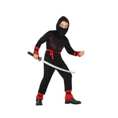 Disfraz Ninja Rojo 10-12 Años 71172