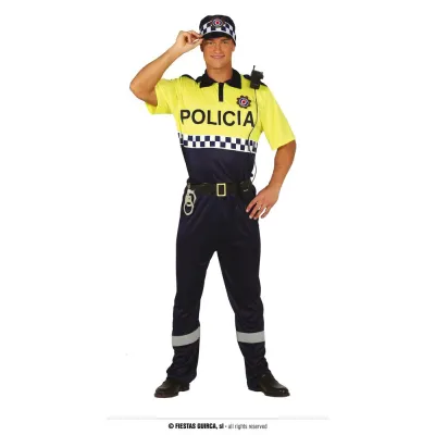 Disfraz Adulto Policía Local Talla T-M 48-50 88190