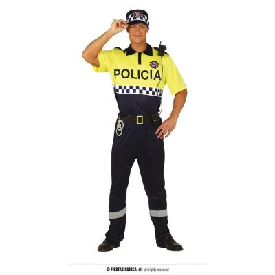 DISFRAZ ADULTO POLICIA  T-M 48-50 88190