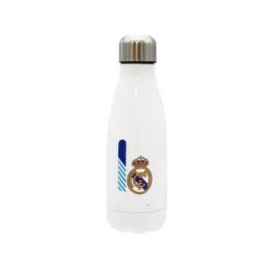 BOTELLA ACERO INOXIDA REAL MADRID 550ML. B-12L-RM
