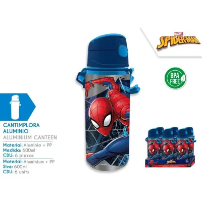 CAMTIMPLORA SPIDERMAN 600ML. SP0010
