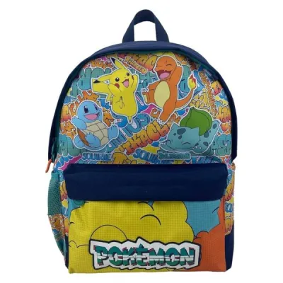 MOCHILA POKEMON 42CM. MC-396-PK