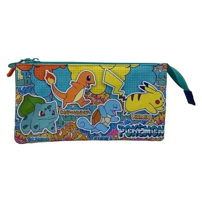PORTATODO TRIPLE POKEMON PT-393-PK