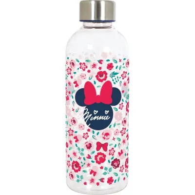 BOTELLA PLASTICO MINNIE FLORES 850 ML 75731