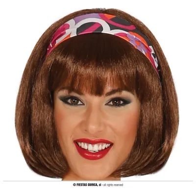 PELUCA MELENA CASTAÑA 4677