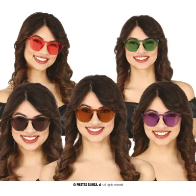GAFAS TRANSPARENTES COLORES SURTIDOS 16942