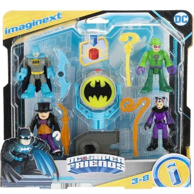 FIGURAS BATMAN MULTIPACK IMAGINEXT HFD47