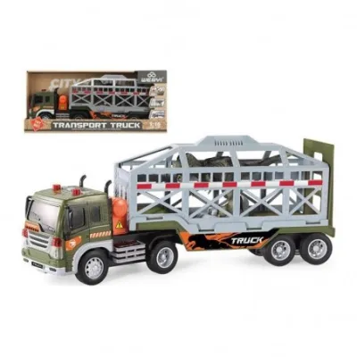 CAMION JAULA DINOSAURIO CON SONIDO 31340