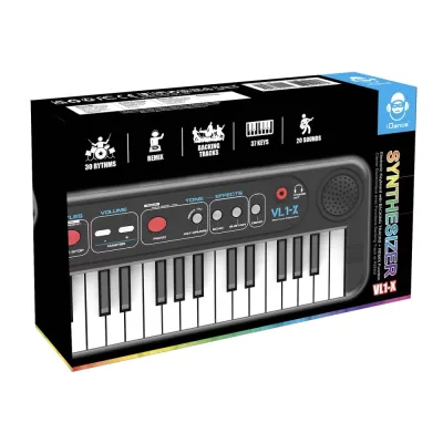 LECLADO ELECTRONICO SINTETIZADOR 37 TECLAS 00355