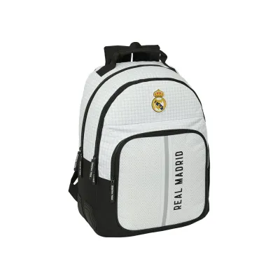 MOCHILA REAL MADRID BLANCA 42CM. ADAPT. 612454773