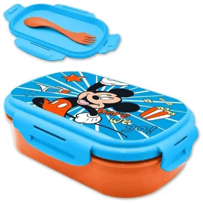 SANDWICHERA MICKEY CON CUBIERTOS MK22067