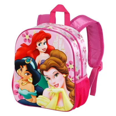 MOCHILA 3D PRINCESAS 31CM.  06367
