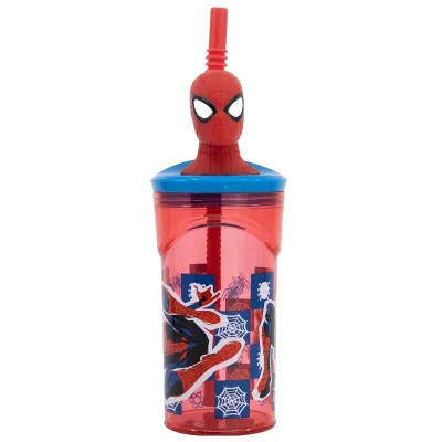VASO 3D SPIDERMAN 360ML. 74766