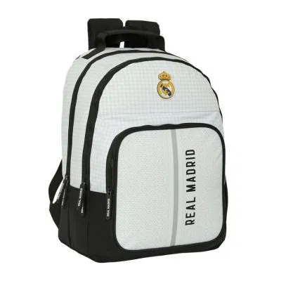 MOCHILA REAL MADRID 42CM ADAPTA.  612454560