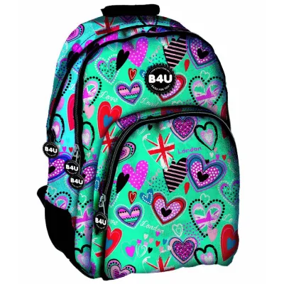 MOCHILA CORAZONES 44CM. 456441