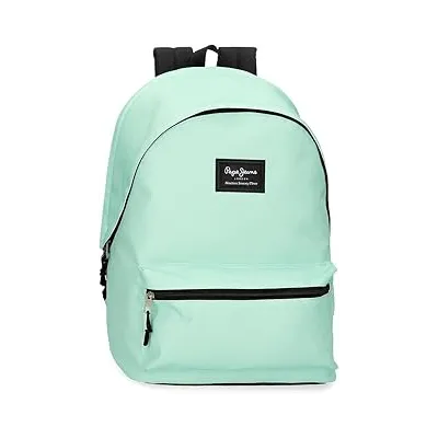 MOCHILA PEPE JEANS TURQUESA  42CM 63292C6
