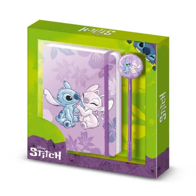 DIARIO CON BOLIGRAFO STITCH 06193