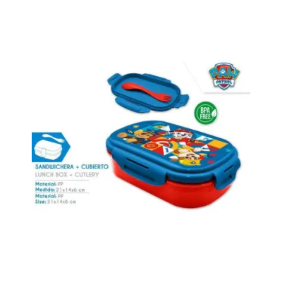 SANDWICHERA CON CUBIERTO PATRULLA CANINA PW19932