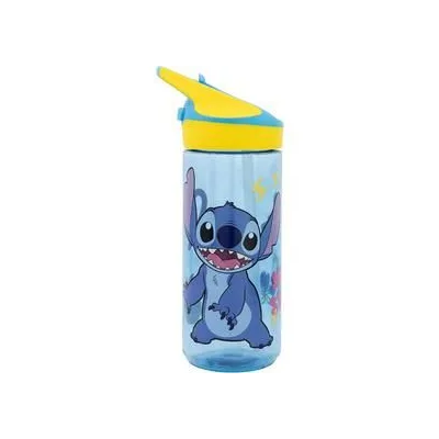 BOTELLA PREMIUM CON PAJITA STITCH 75097