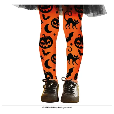 PANTYS HALLOWEEN NARANJA T-3-6 16660