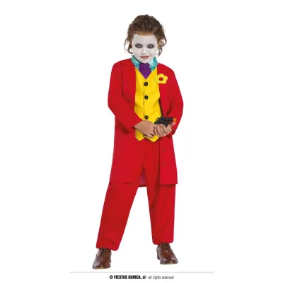 DISFRAZ JOCKER ROJO T-5-6 87855