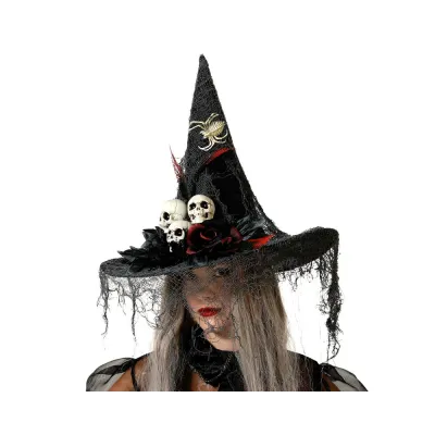 SOMBRERO BRUJA CALABERAS 79294