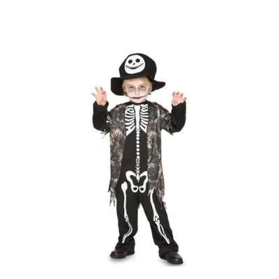 DISFRAZ ESQUELETO NIÑO T. 10-12 706442-T03