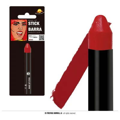 BARRA MAQUILLAJE PEQUEÑA ROJA 15221