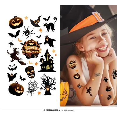 TATUAJES DIVERTIDOS HALLOWEEN 15924