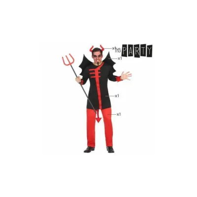 DISFRAZ ADULTO DEMONIO T-M 17935