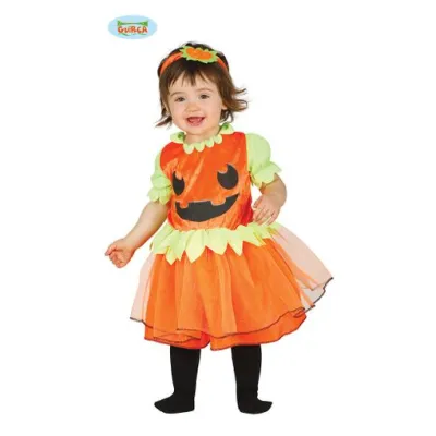 DISFRAZ BEBE CALABAZA NIÑA T-18-24 85826