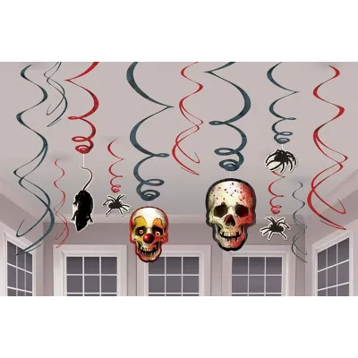 GUIRNALDAS DECORACION CALAVERAS 670192