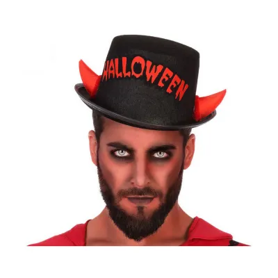 SOMBRERO HALLOWEEN CON CUERNOS 57681