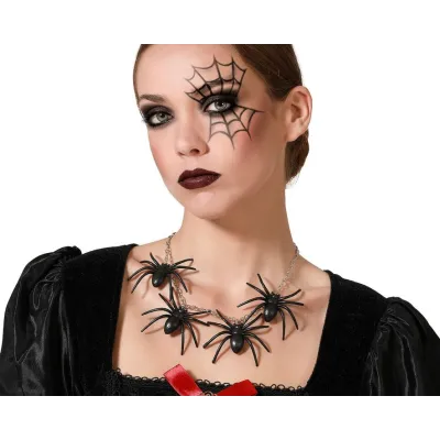 COLLAR HALLOWEEN NEGRO 74828
