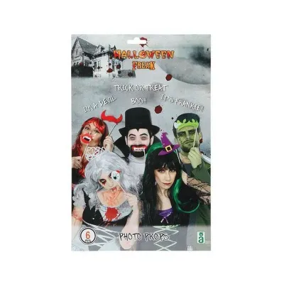 ACCESORIOS FIESTA HALLOWEEN 6PCS 40538 