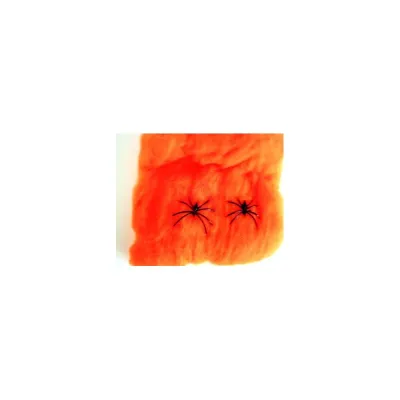 TELARAÑA NARANJA CON 2 ARAÑAS 5489