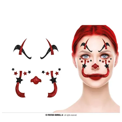 JOYAS FACIALES PAYASO 15858