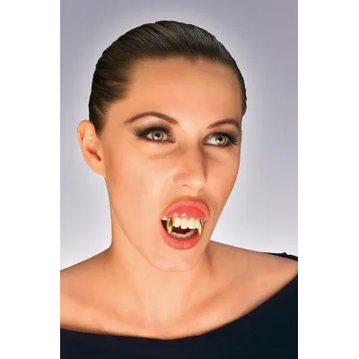 DIENTES VAMPIRO ORO 2422