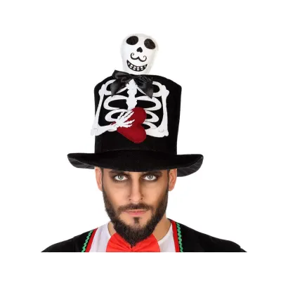 SOMBRERO ESQUELETO HALLOWEEN 57683