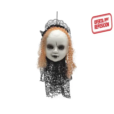 CABEZA MUÑECA DIABOLICA 30X20 71745