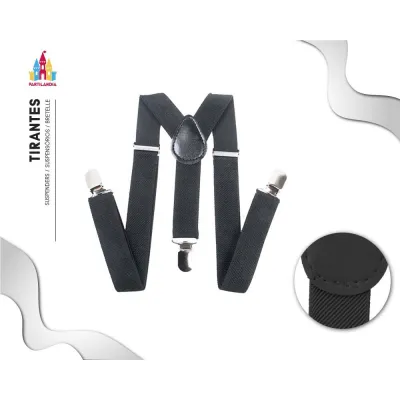 TIRANTES NEGRO ADULTO 17890