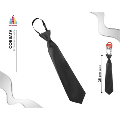 CORBATA NEGRA 30152