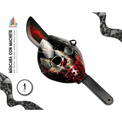 MASCARA CON MACHETE 80030