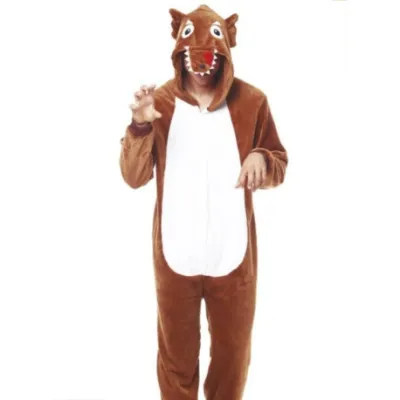 DISFRAZ MONO PIJAMA LOBO T. 5-6 21588