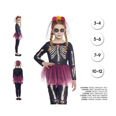 DISFRAZ CATRINA LOVE T. 10-12 26336