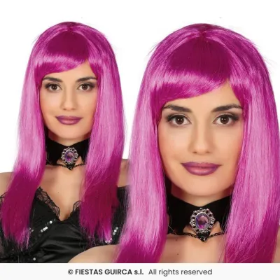 PELUCA MELENA LILA 4069