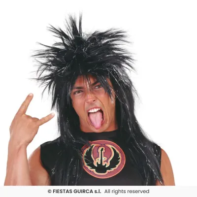 PELUCA PUNKI NEGRA 4601