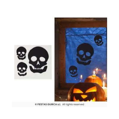DECORACION GEL CALAVERAS 24331