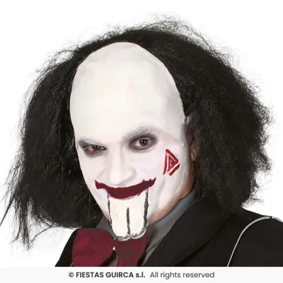 PELUCA NEGRA PAYASO ASESINO 48012